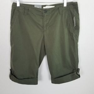 Old Navy Army Olive Green khaki Bermuda Shorts